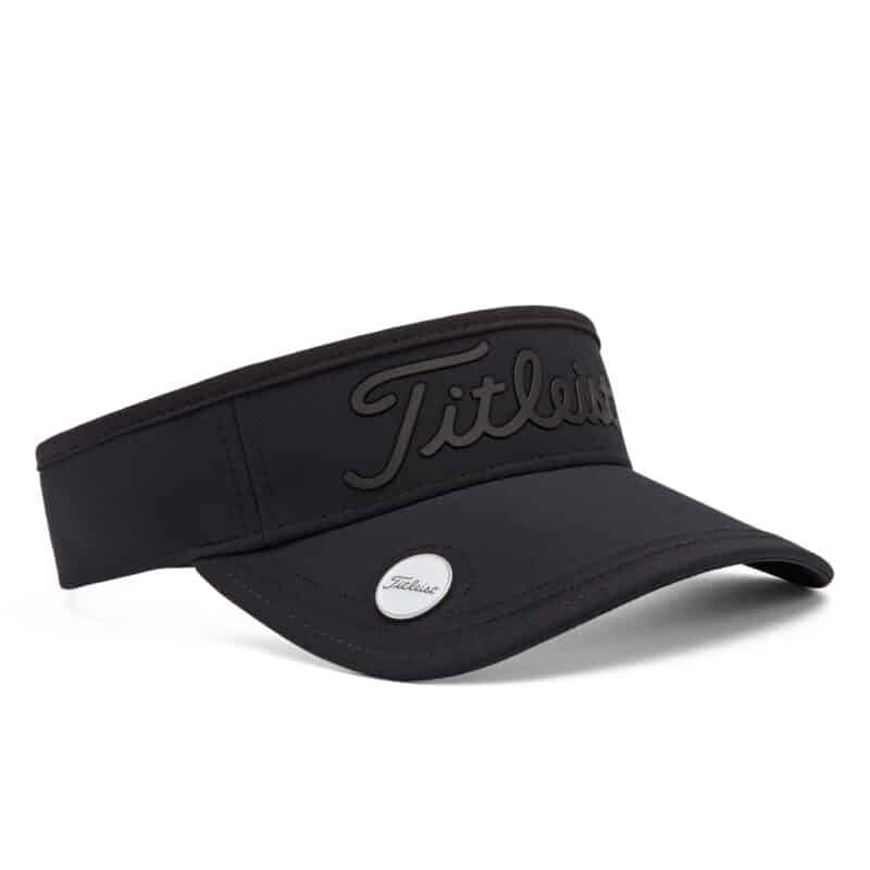 Titleist Players Ballmarker Visor 2026 Schwarz/Schwarz