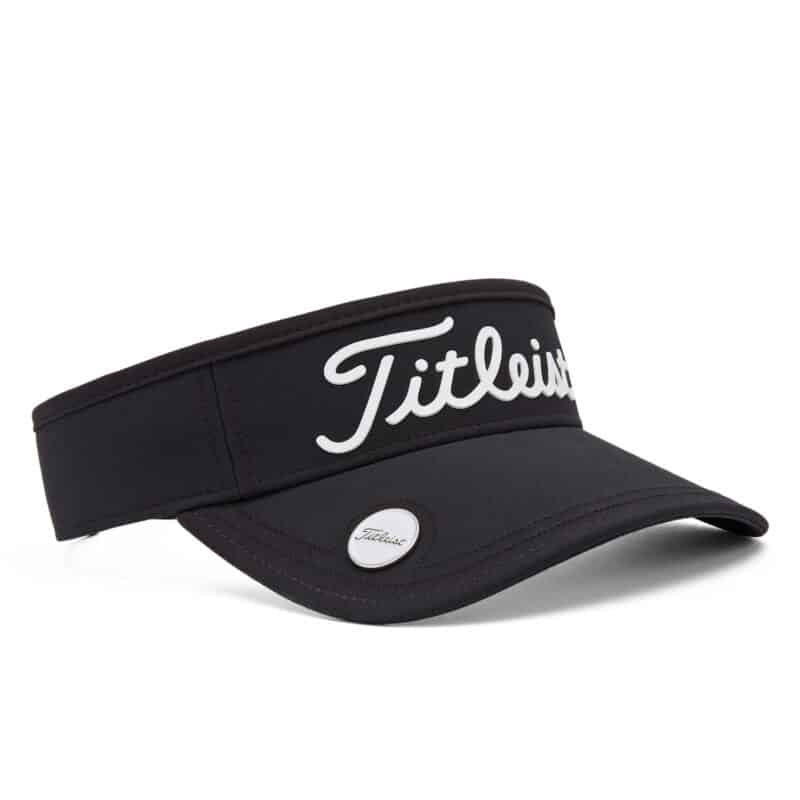Titleist Players Ballmarker Visor 2026 Schwarz/Weiß