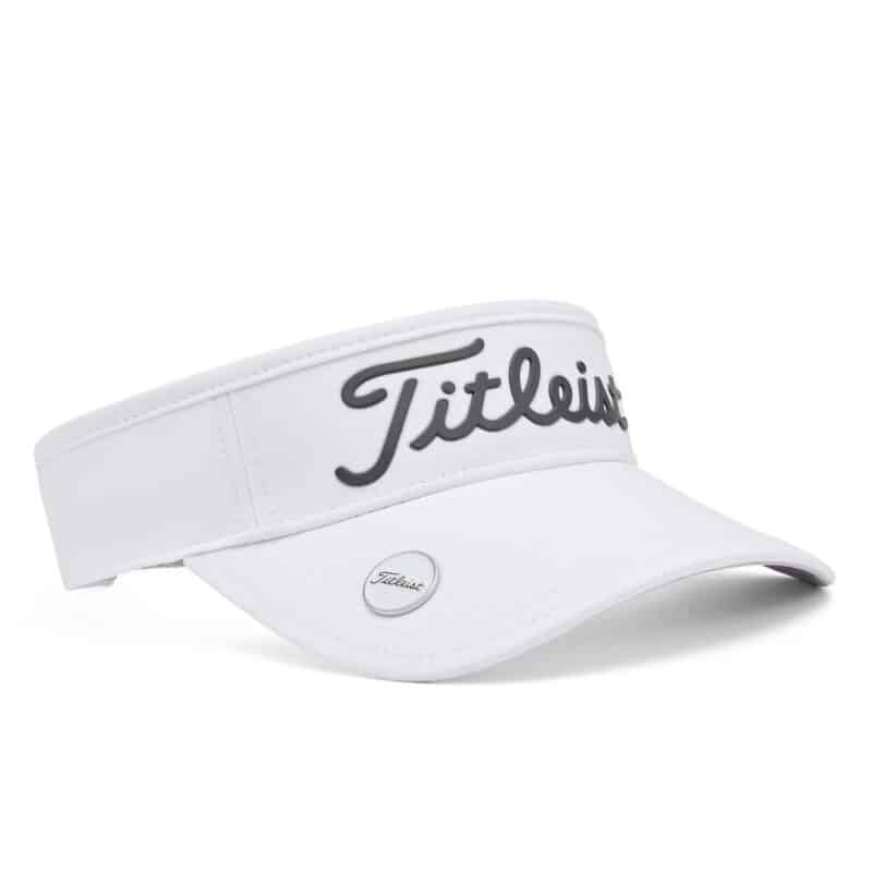 Titleist Players Ballmarker Visor 2026 Weiß/Grau
