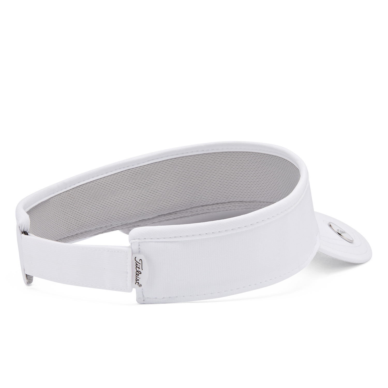 Titleist Players Ballmarker Visor 2026 Weiß/Schwarz – Bild 4