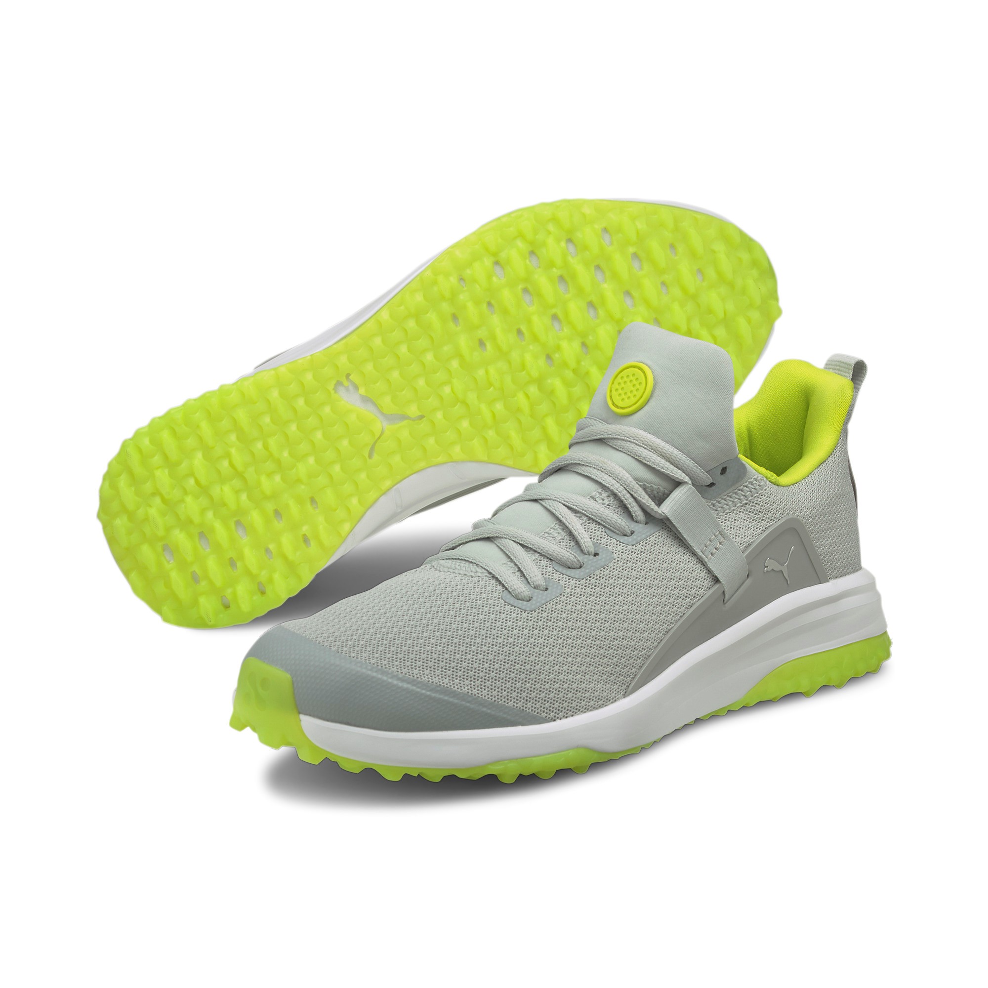 Puma Fusion Evo Herren Golfschuhe high rise/lime