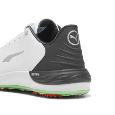Puma Phantomcat NITRO™+ Golfschuhe Herren Weiss/Schwarz/Grün – Bild 4