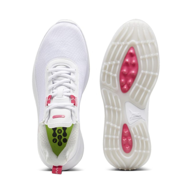 Alternative view of Puma Fusion Crush Sport Damen Golfschuhe weiß/rose