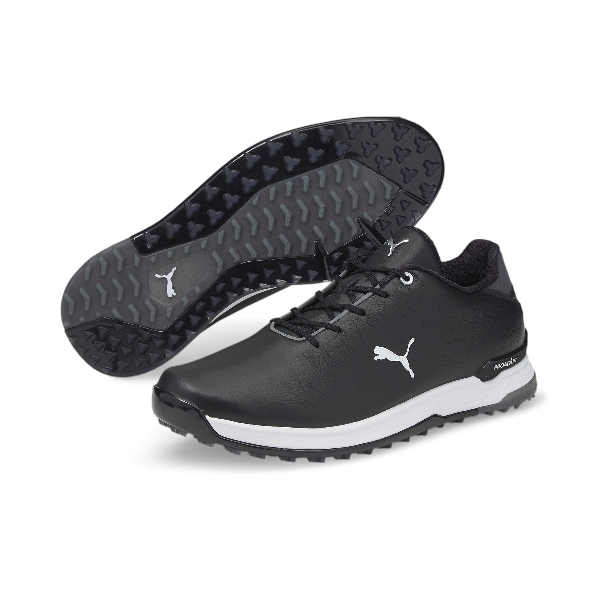 Puma Proadapt Alphacat Leather Herren Golfschuhe Black/Silver