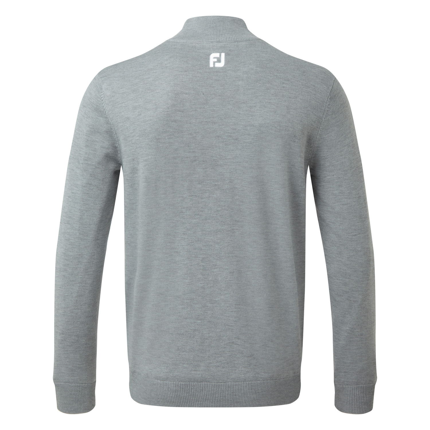 Footjoy Half-Zip Wollmisch-Pullover, gefüttert "Golf in Wall" Logo – Bild 4