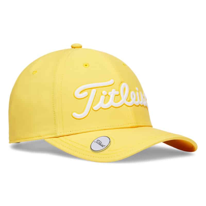 Titleist Players Performance Ball Marker Cap 2026 – Gelb/Weiß