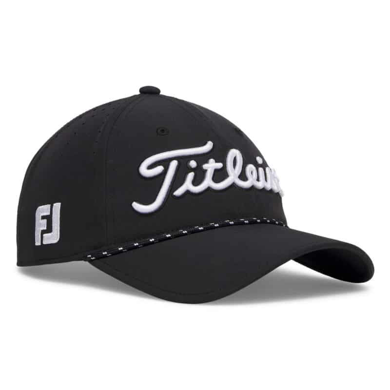Titleist Tour Breezer Cap Herren 2026 Schwarz/Weiß