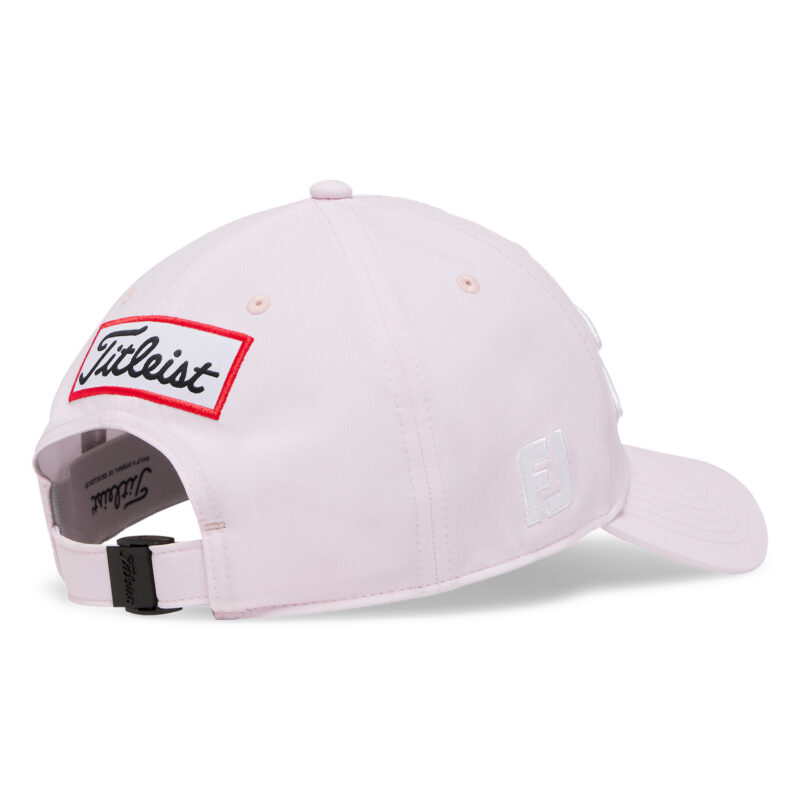Alternative view of Titleist Tour Performance Cap 2026 - Pale Pink/Weiß