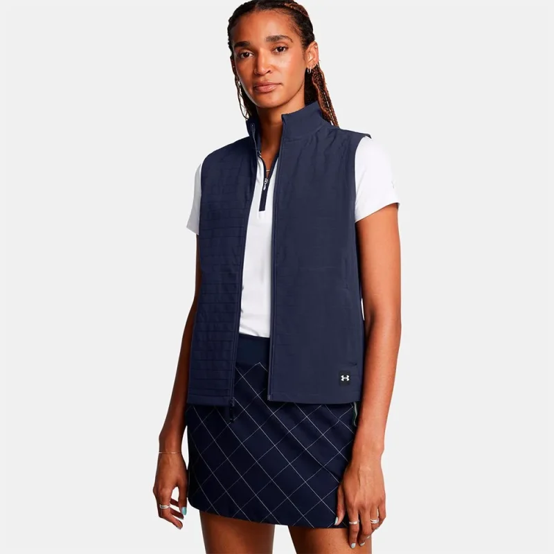 UA Drive Pro Storm Lightweight Isolierte Weste für Damen Midnight Navy Gr. S