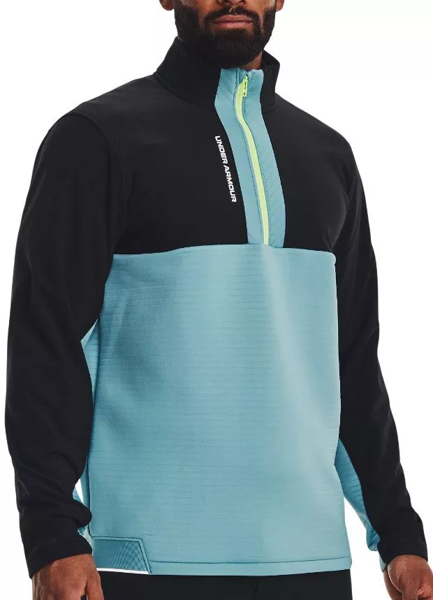 Under Armour Storm Daytona mit ½-Zip Herren Hellblau/Navy/Lime