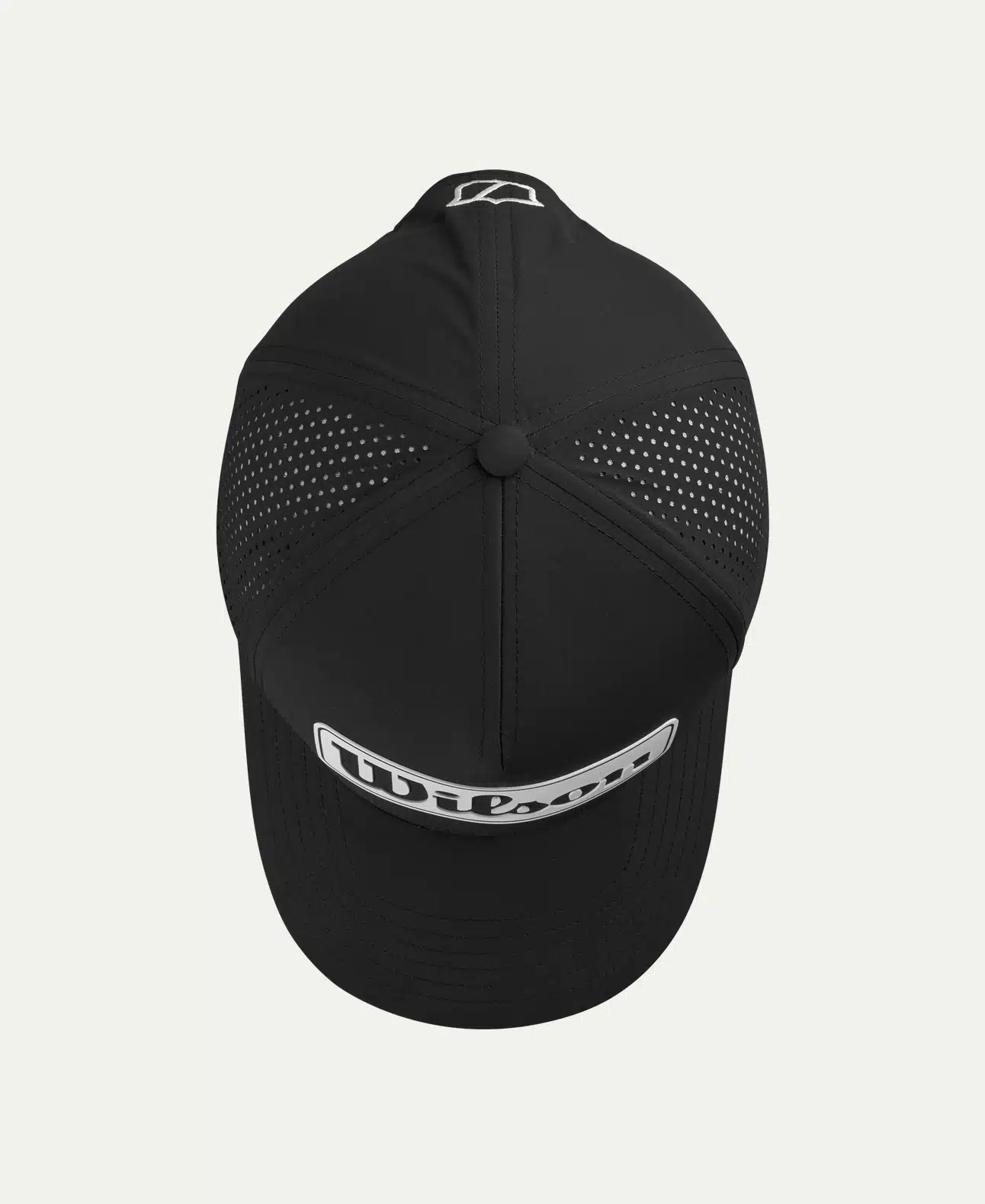 Wilson Performance Cap Herren Schwarz – Bild 2