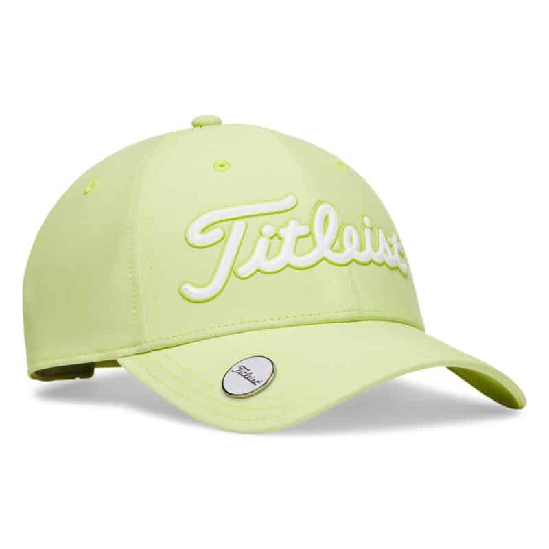Titleist Players Performance Ball Marker Cap 2026 – Lime/Weiß